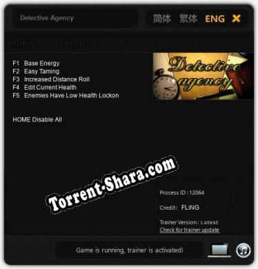 Detective Agency: ТРЕЙНЕР И ЧИТЫ (V1.0.73)