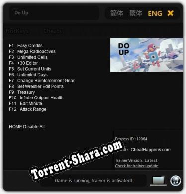 Do Up: ТРЕЙНЕР И ЧИТЫ (V1.0.96)