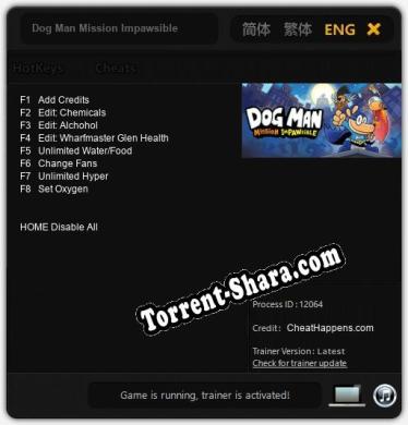 Dog Man Mission Impawsible: ТРЕЙНЕР И ЧИТЫ (V1.0.22)