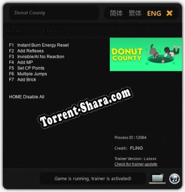 Donut County: ТРЕЙНЕР И ЧИТЫ (V1.0.20)