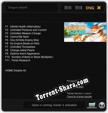 Трейнер для Dragon Island [v1.0.5]