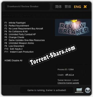 Drawkanoid Review Breaker: Читы, Трейнер +11 [dR.oLLe]