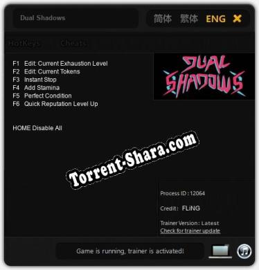 Dual Shadows: Читы, Трейнер +6 [FLiNG]