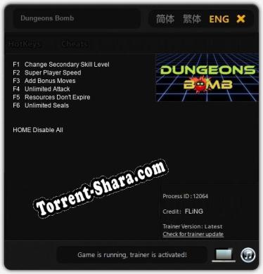 Dungeons Bomb: Трейнер +6 [v1.7]
