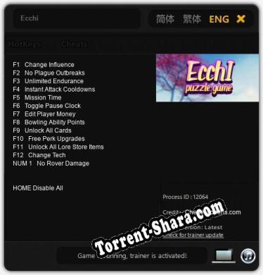 Ecchi: Читы, Трейнер +13 [CheatHappens.com]