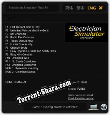 Electrician Simulator First Shock: Читы, Трейнер +14 [FLiNG]