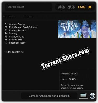 Eternal Haunt: ТРЕЙНЕР И ЧИТЫ (V1.0.59)