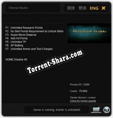 Eternal Realm: Читы, Трейнер +7 [FLiNG]