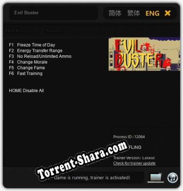 Evil Buster: Читы, Трейнер +6 [FLiNG]