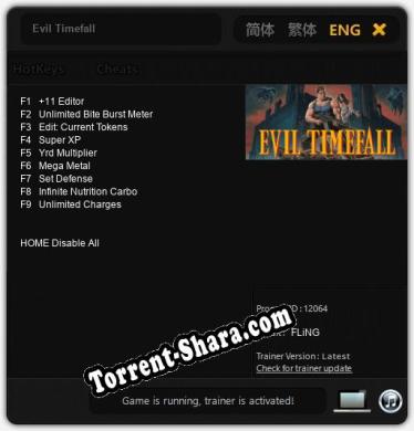 Evil Timefall: Читы, Трейнер +9 [FLiNG]