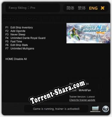 Fancy Skiing Ⅲ Pro: Читы, Трейнер +7 [MrAntiFan]