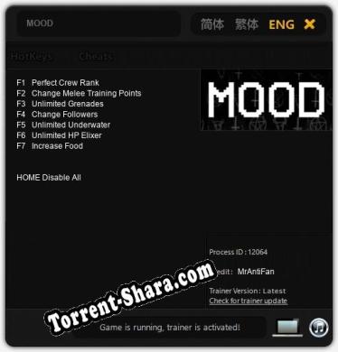 MOOD: Трейнер +7 [v1.5]
