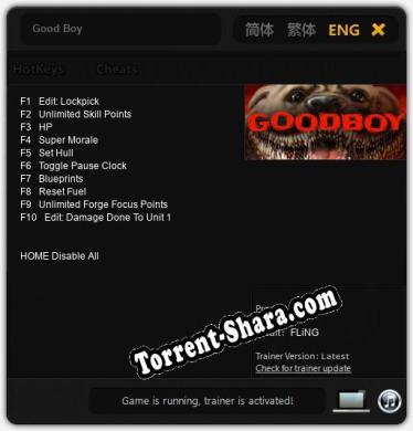 Good Boy: Читы, Трейнер +10 [FLiNG]