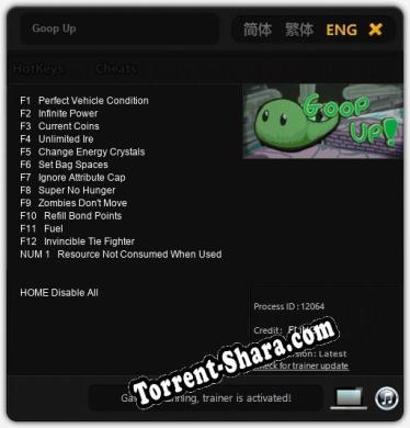 Трейнер для Goop Up [v1.0.4]