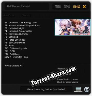 Half-Demon Shinobi: Трейнер +13 [v1.7]