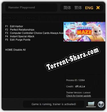 Hamster Playground: Читы, Трейнер +5 [dR.oLLe]