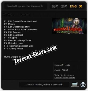 Haunted Legends The Queen of Spades Collectors Edition: Читы, Трейнер +11 [FLiNG]