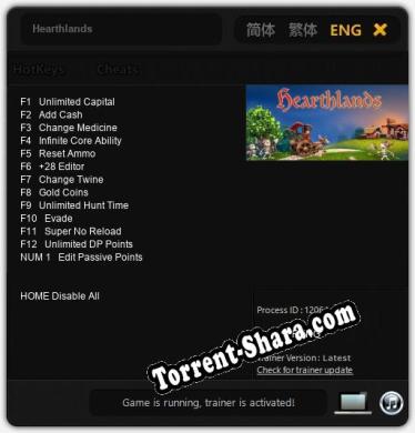 Hearthlands: Читы, Трейнер +13 [FLiNG]