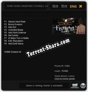 HONG KONG HAUNTING FISHBALL GIRL: Трейнер +9 [v1.3]