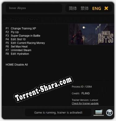 Inner Abyss: ТРЕЙНЕР И ЧИТЫ (V1.0.14)