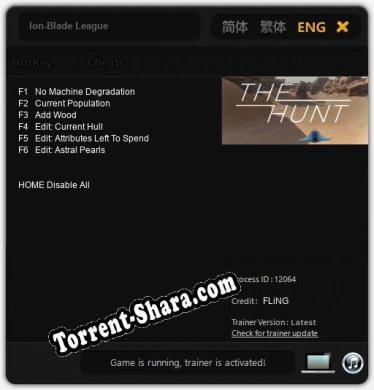 Ion-Blade League: Читы, Трейнер +6 [FLiNG]