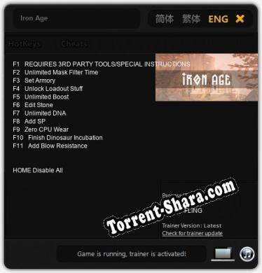 Iron Age: Трейнер +11 [v1.5]