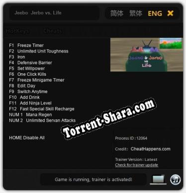 Jeebo  Jerbo vs. Life: ТРЕЙНЕР И ЧИТЫ (V1.0.32)