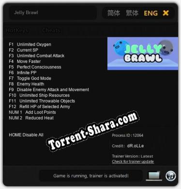Jelly Brawl: Читы, Трейнер +14 [dR.oLLe]