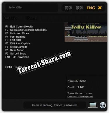 Jelly Killer: ТРЕЙНЕР И ЧИТЫ (V1.0.65)