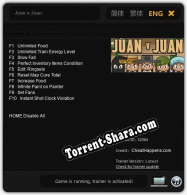 Juan v Juan: Трейнер +10 [v1.3]