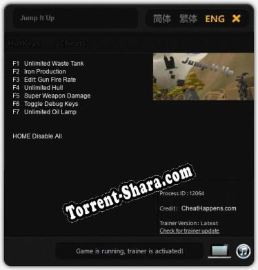 Jump It Up: Трейнер +7 [v1.5]