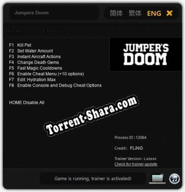 Трейнер для Jumpers Doom [v1.0.9]