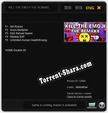 KILL THE EMOJI THE REMAKE: Трейнер +5 [v1.6]