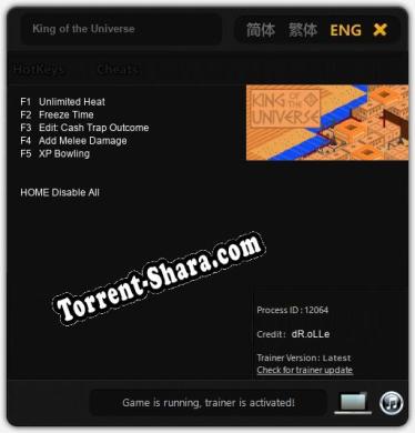 King of the Universe: Читы, Трейнер +5 [dR.oLLe]