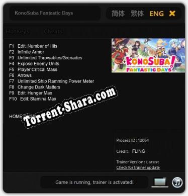 KonoSuba Fantastic Days: ТРЕЙНЕР И ЧИТЫ (V1.0.66)