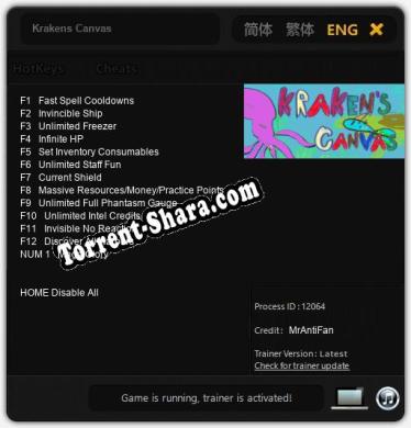 Krakens Canvas: ТРЕЙНЕР И ЧИТЫ (V1.0.77)