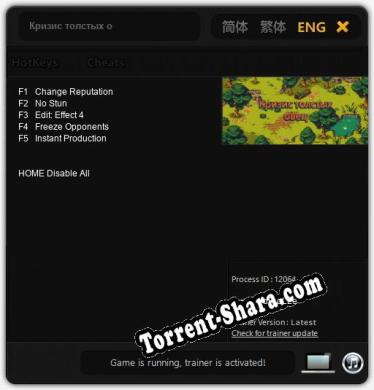Трейнер для Кризис толстых овец [v1.0.6]