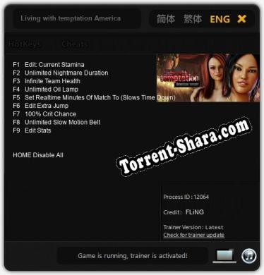 Living with temptation American sunset: Читы, Трейнер +9 [FLiNG]