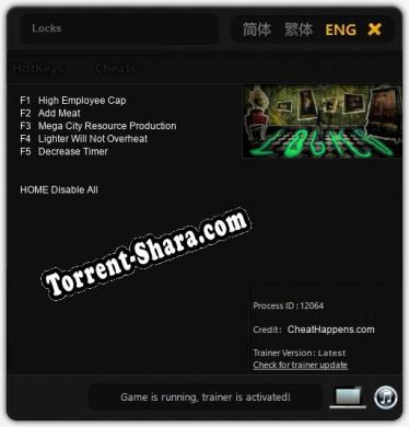 Locks: Трейнер +5 [v1.5]