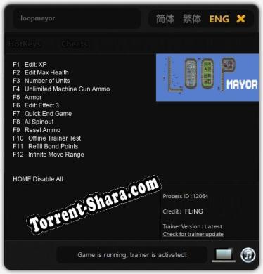 loopmayor: Трейнер +12 [v1.4]