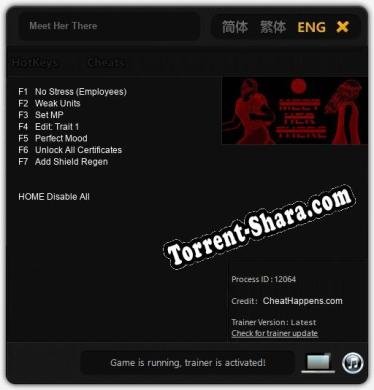 Meet Her There: ТРЕЙНЕР И ЧИТЫ (V1.0.61)