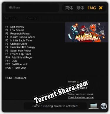MidBoss: Трейнер +13 [v1.4]