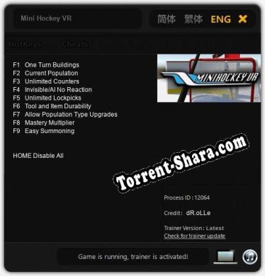 Mini Hockey VR: ТРЕЙНЕР И ЧИТЫ (V1.0.46)