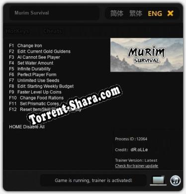 Murim Survival: ТРЕЙНЕР И ЧИТЫ (V1.0.3)