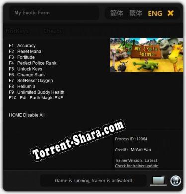 My Exotic Farm: Читы, Трейнер +10 [MrAntiFan]