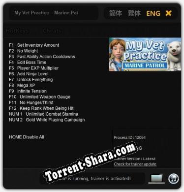 My Vet Practice – Marine Patrol: ТРЕЙНЕР И ЧИТЫ (V1.0.82)