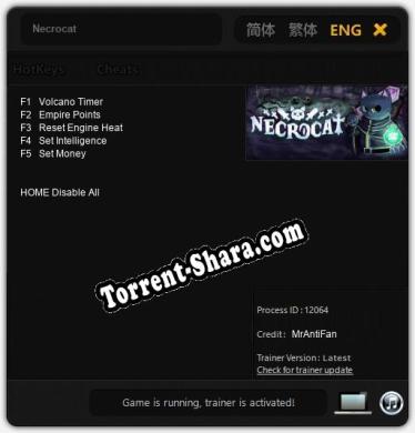 Necrocat: Читы, Трейнер +5 [MrAntiFan]