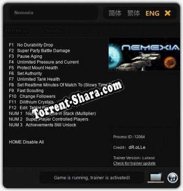 Nemexia: ТРЕЙНЕР И ЧИТЫ (V1.0.82)