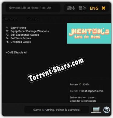 Newtons Life at Home Pixel Art Jigsaw Puzzle: Читы, Трейнер +5 [CheatHappens.com]
