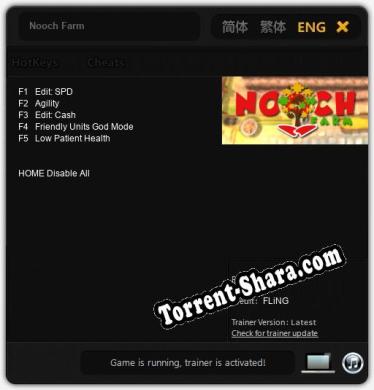 Nooch Farm: ТРЕЙНЕР И ЧИТЫ (V1.0.78)